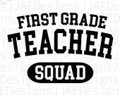 1st Grade Teacher Svg, Teacher Life Svg, 1st Grade Teacher Shirt Svg, Teacher Svg, Back to School, first grade svg, dxf png eps jpg