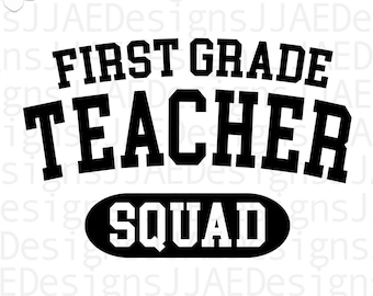 1st Grade Teacher Svg, Teacher Life Svg, 1st Grade Teacher Shirt Svg, Teacher Svg, Back to School, first grade svg, dxf png eps jpg