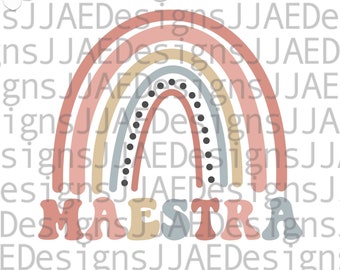 Maestra svg, Maestra Shirt svg, Maestra Bilingue, Maestra Gift svg, Maestra tshirt, Spanish Teacher Shirt, Billgual Teacher Shirt, svg, png