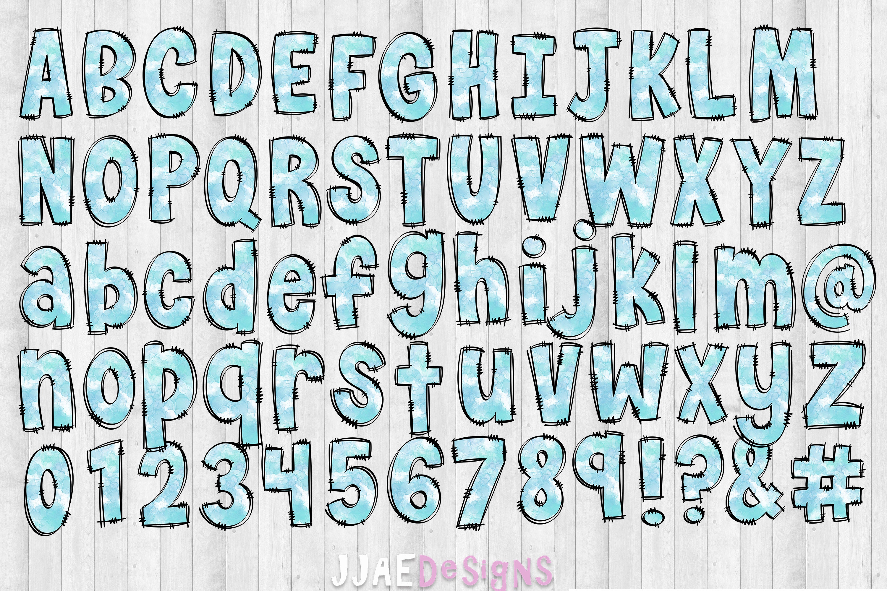 Spring PNG Letters, Doodle Spring Alphabet, PNG Doodle Letters Set PNG ...