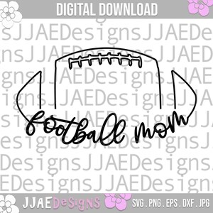 Fußball Mom svg | Sport Fußball Mama Geschenk | Fußball Mom Shirt svg | Fußball-Shirt svg | Fußball Mama Wasserflasche svg, eps, png, dxf Bild 1