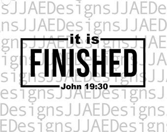 It is Finished SVG | Easter svg | Easter svg cut file | Resurrection Math svg | Easter Cut File for cricut | Christian svg, png eps dxf jpg