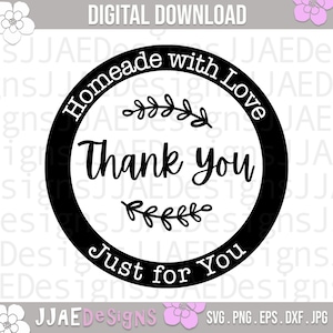 Handgemacht mit Liebe SVG, Geschenkanhänger SVG, Made with Love SVG, Handgemacht mit Liebe Cut-Datei für Cricut, Silhouette-Datei, Cut-Datei png, eps dxf