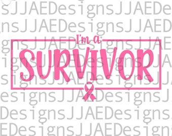 Survivor svg, Breast Cancer SVG | Breast Cancer Awareness SVG | Fight Cancer SVG | Cancer Survivor Svg | Cancer Cut File | Cancer Quote Svg