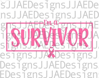 Survivor svg, Brustkrebs SVG | Brustkrebs Bewusstsein SVG | Kampf gegen Krebs SVG | Krebs-Überlebender Schädel-Svg | Krebs Schnittdatei | Krebs-Zitat-Svg
