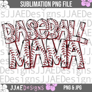 Baseball Mama Mom sublimation file | sports mom gift | baseball mom shirt sublimation | baseball mom shirt png |  baseball mom png