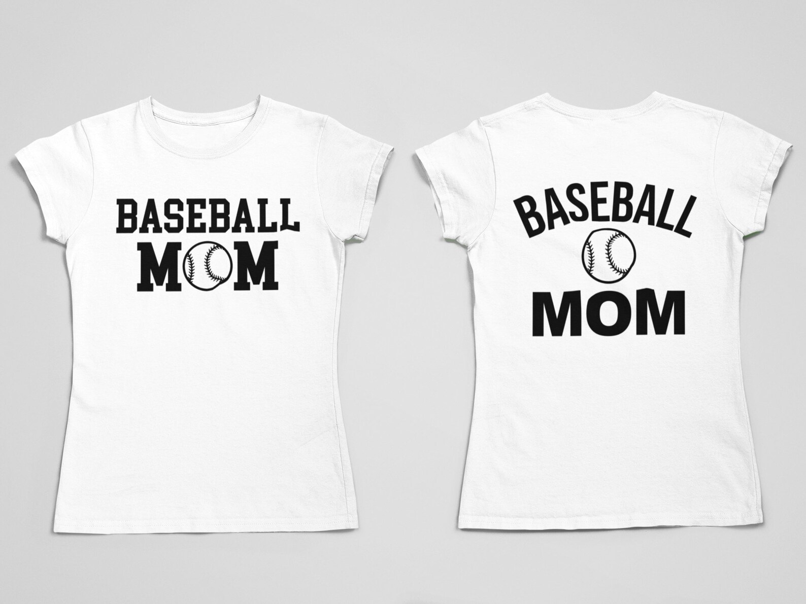 Baseball Mom Svg Bundle Baseball Mom Shirt Svg Baseball Etsy
