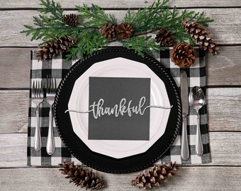 Thanksgiving Plate Words Svg, Thanksgiving Place Setting Words Svg, Laser Cut File, SVG for Glowforge, Fall Glowforge Svg, Thanksgiving Svg
