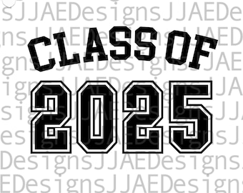 klasse van 2025 SVG, 2025 SVG, 2025 senior svg, senior shirt svg, middelbare school shirt gesneden bestand, middelbare school klasse shirt svg, eps, jpg, dxf, png