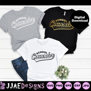 School Counselor Svg, Counselor shirt svg, Counselor Life Teacher shirt Svg, Counselor Svg, Back to School cut file svg png eps jpg dxf pdf