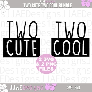 2 つのかわいい 2 つのクールな SVG | 双子 SVG | 幼児の格言 SVG | 双子のワンジー SVG | 赤ちゃんのワンジー | 面白い赤ちゃんのワンジー | 面白いワンジー | 双子のワンジー SVG Png