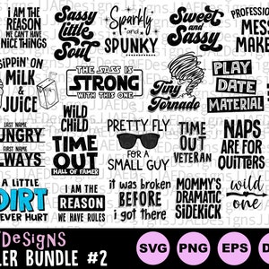 Toddler svg bundle | Funny toddler svg bundle | funny kids shirts svg | Cool Kids Bundle | svg eps dxf png Files for cricut and silhouette