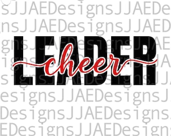 Cheerleader svg, Cheer svg, Cheerleading svg, Cheer shirt svg, eps, dxf, pdf, png, jpg, cheer cut file for Silhouette Cricut, Digital File
