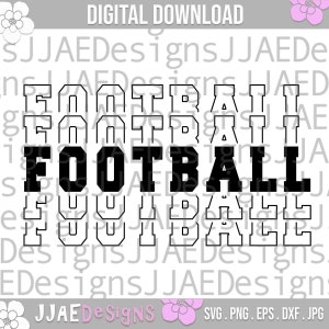 svg football | maillot de football svg | fan de football svg | football maman svg, fichier svg football pour cricut et silhouette | svg eps, png, pdf dxf