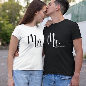 Mr und Mrs svg, Hochzeitssvg, frisch verheiratet svg, Braut svg, Bräutigam svg, Frau svg, Hubs svg, seine und ihre Hemden, Paare Hemden,Svg Png