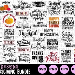 Thanksgiving SVG, Thanksgiving svg Bundle, Thanksgiving SVG Files for Cricut and silhouette, Thanksgiving shirt svg, eps, svg, dxf, png jpg