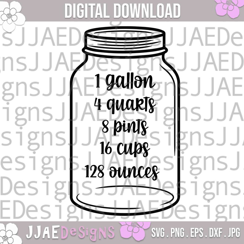 Kitchen Svg, Kitchen Conversion Chart Svg, Cutting Board Svg, Baking ...