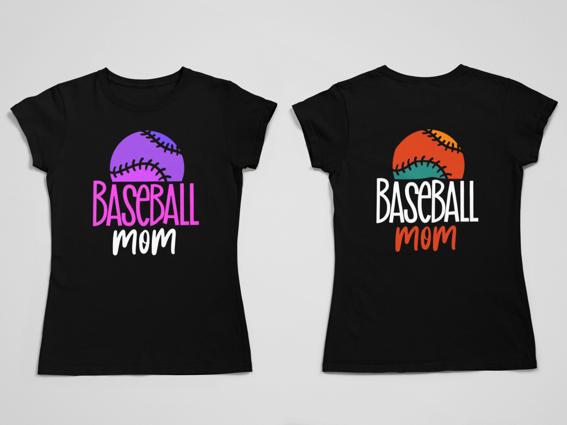 Baseball Mom Svg Bundle Baseball Mom Shirt Svg Baseball Etsy