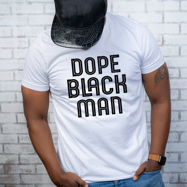 Dope Black Man svg, Black King Svg, Black History Month, Black Father, black history svg silhouette cricut file, png, pdf, eps, dxf, jpg