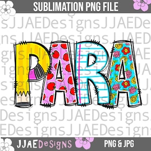 Paraprofessional png sublimation, Parapro PNG sublimation, Paraprofessional shirt png, Back to School sublimation png, Teachers Aide png