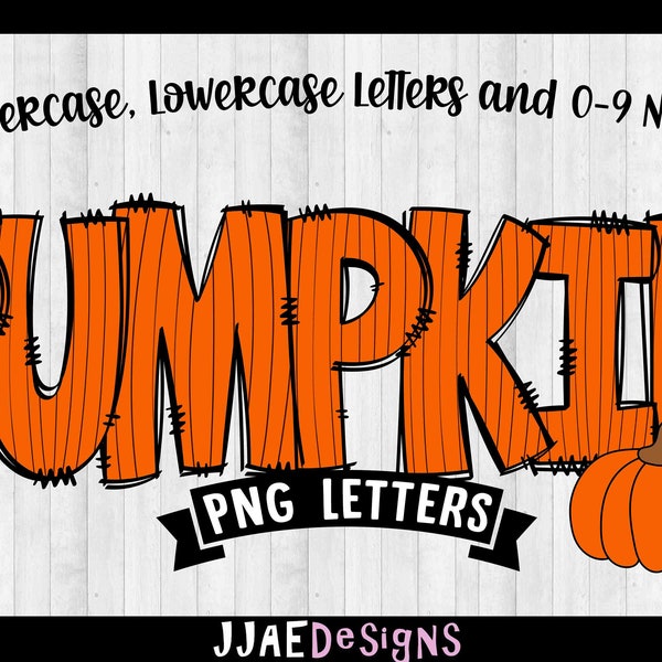Pumpkin Letters Png Etsy Pumpkin Letters Png Etsy