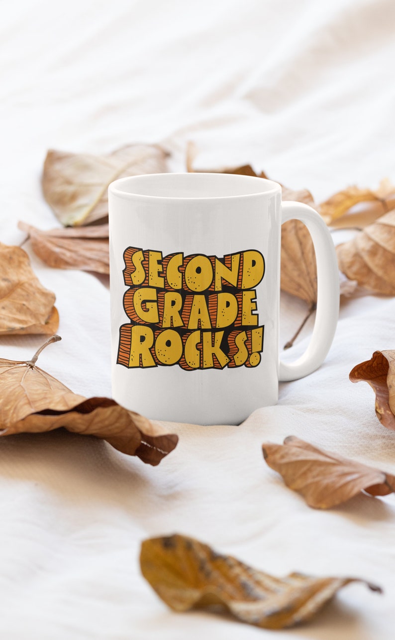 Second Grade Rocks Graphics 2nd Grade Rocks Svg | Grade School Svg | Back to School Svg | 2nd Grade ...