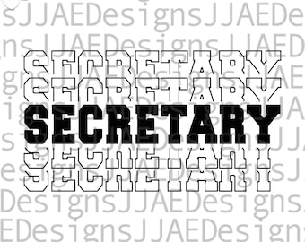 Sekretärin SVG, Sekretärin Shirt svg, Back to School svg, Schulbüroangestellte svg, Front Office, Sekretärinnenschätzung, Schulsecretarin svg