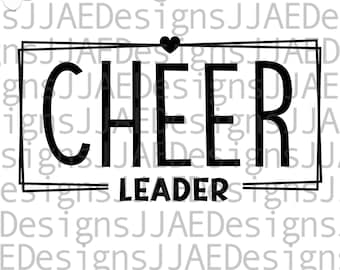 Cheerleader svg, Cheer svg, Cheerleading svg, Cheer shirt svg, eps, dxf, pdf, png, jpg, cheer cut file for Silhouette Cricut, Digital File