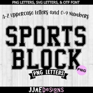Varsity Font Svg, Block Font Svg, College font, University font, Varsity Letters, Sports Font SVG, Varsity letters, Sports font PNG, SVG