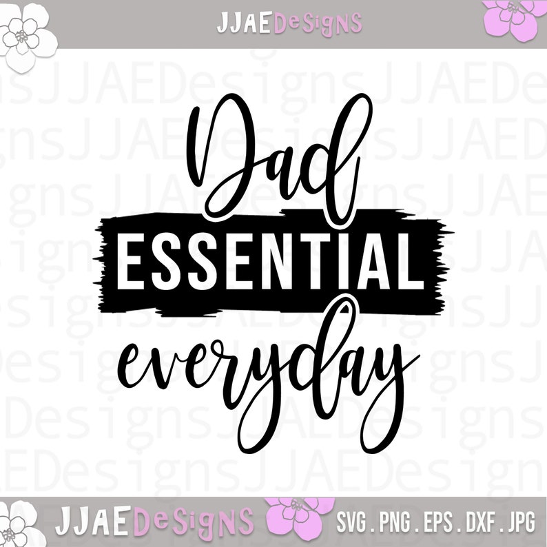 Download Black Dad Bundle svg Fathers Day svg gift for dad black | Etsy