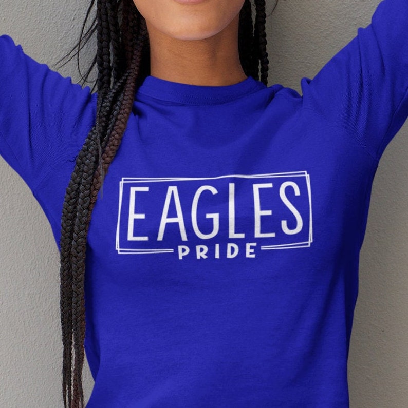 Eagles Svg Eagles Pride Shirt Svg School Mascot Svg Eagles Etsy