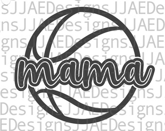Basketball Mama svg | sports mom gift | basketball mom shirt svg | basketball shirt svg| basketball mom svg, eps, png, dxf, INSTANT DOWNLOAD