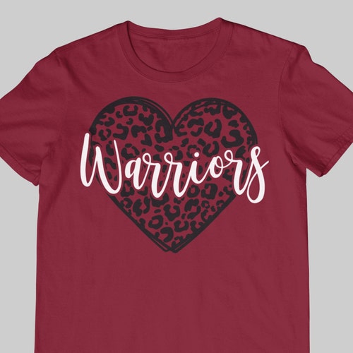 Warriors Svg Warrior Pride Shirt Svg School Mascot Svg - Etsy