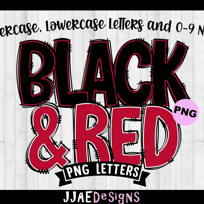 alphabounce red and black