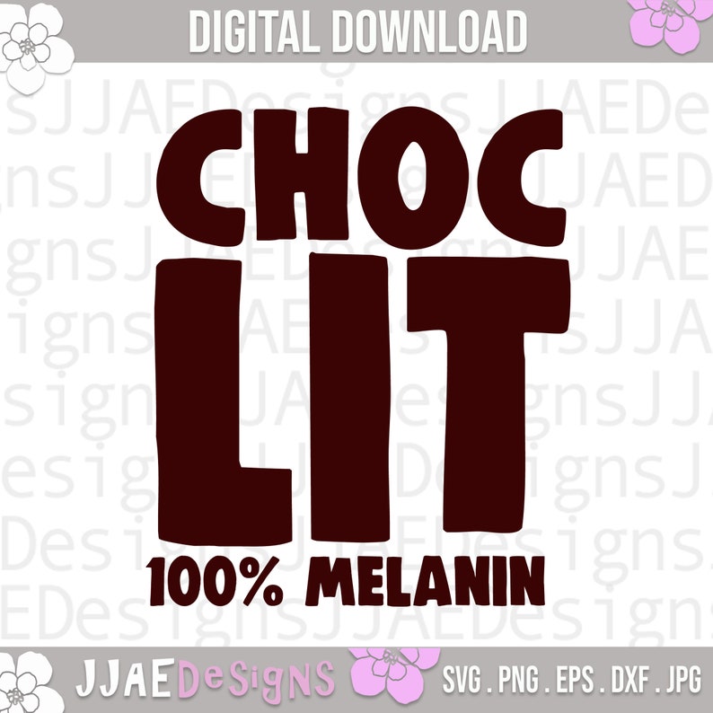 Download ChocLIT 100% Melanin svg bundle African American svg black ...