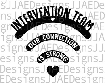 Equipo de Intervención SVG, Profesor de Intervención SVG, Profesor de Intervención en Lectura, Camiseta de Profesor de Intervención en Matemáticas SVG, DXF, PNG, EPS, Jpg