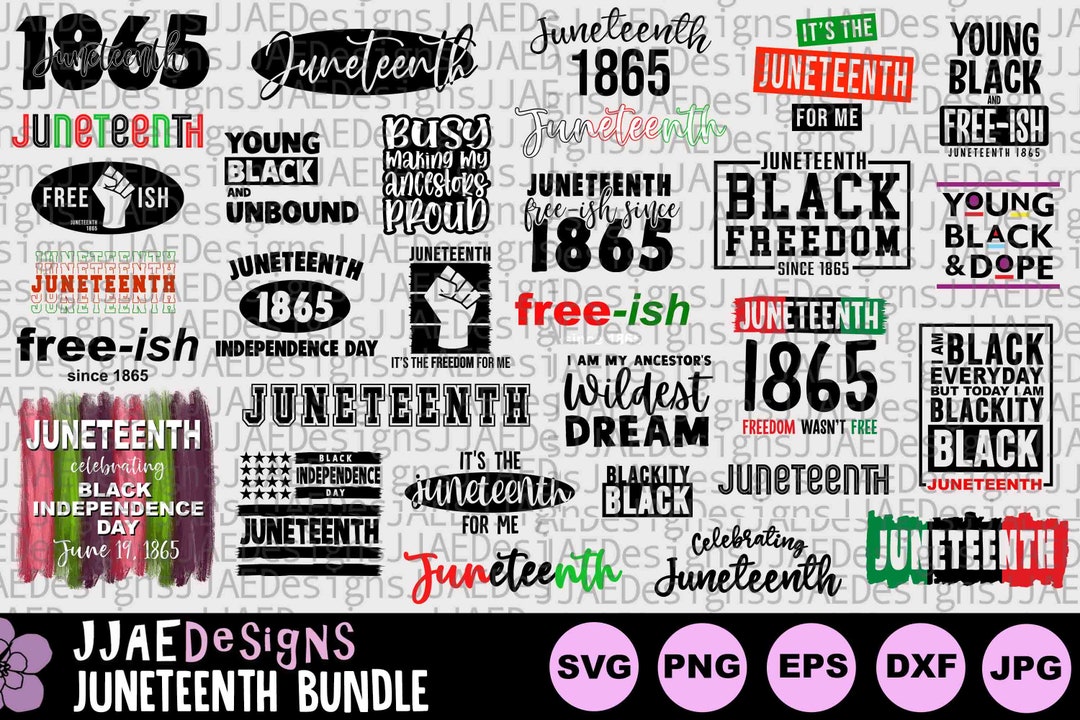 Juneteenth Svg Bundle | Juneteenth Svg | Black History Svg | African ...