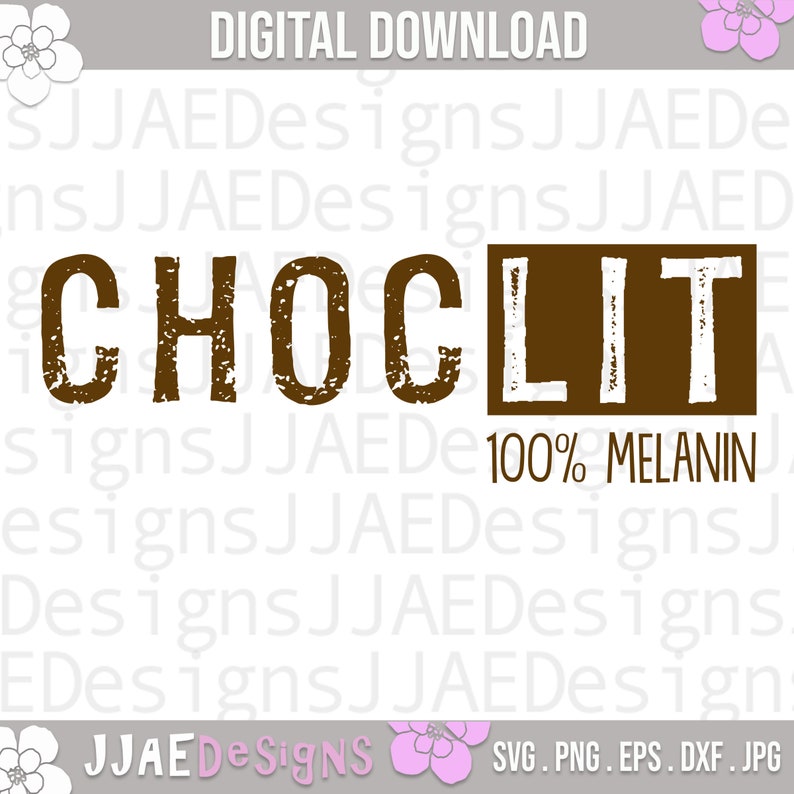 Download ChocLIT 100% Melanin svg bundle African American svg black ...