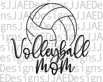 Volleyball mom svg | volleyball mom shirt svg | volleyball svg| volleyball mom cut file svg, eps, png, dxf, cut file cricut