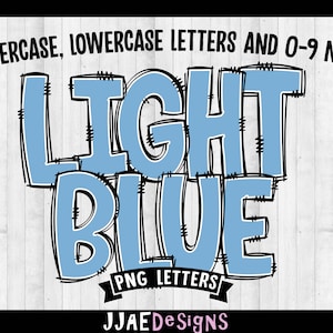 Letras PNG azul claro, alfabeto azul doodle, conjunto de letras doodle PNG PNG, alfabeto maiúsculo, letras de quadro de avisos do alfabeto doodle azul