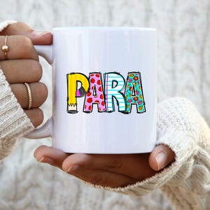 Paraprofessional png sublimation, Parapro PNG sublimation, Paraprofessional shirt png, Back to School sublimation png, Teachers Aide png image 2