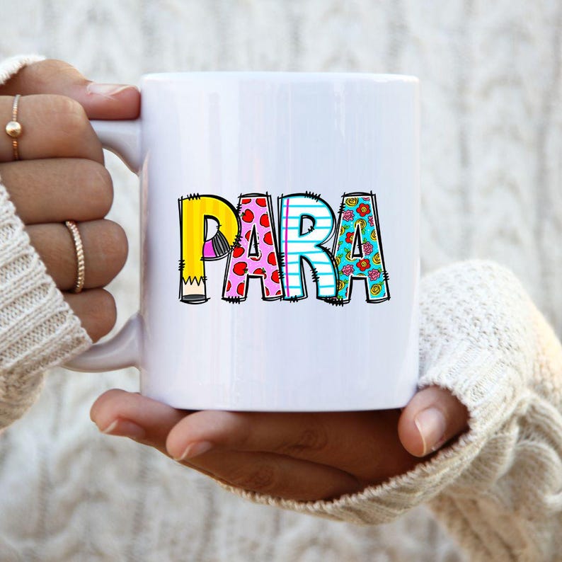 Paraprofessional png sublimation, Parapro PNG sublimation, Paraprofessional shirt png, Back to School sublimation png, Teachers Aide png image 2