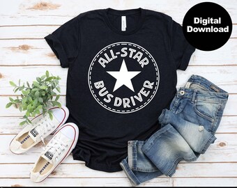 Bus Driver SVG, Funny School Bus Shirt svg, Back To School Shirt svg, School Life SVG, Cricut Cut Files Back to School svg, Dxf Png Eps Jpg