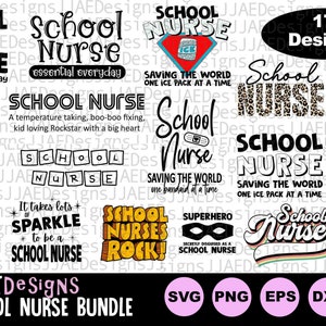 Schul Krankenschwester svg Bundle, Schul Krankenschwester shirt svg, Schul Krankenschwester svg, Zurück zu Schul Krankenschwesterleben svg, Schul Krankenschwester Becher svg, dxf, eps, png, jpg
