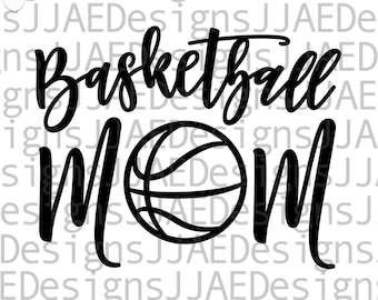 Basketball Mom svg | sports mom gift | basketball mom shirt svg | basketball shirt svg| basketball mom svg, eps, png, dxf, INSTANT DOWNLOAD