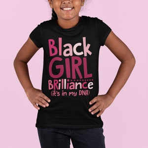 Black Girl Brilliance svg | black girl svg, African American girl svg, black child svg, black kids svg, black woman svg, eps, dxf, png, jpg