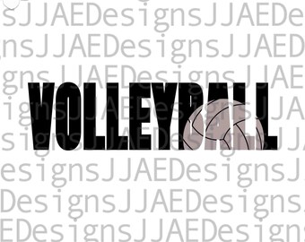 Volleyball svg | volleyball shirt svg| | volleyball word svg png, volleyball mom svg cut file for cricut and silhouette, eps, png, dxf, jpg