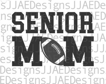 Senior Mom svg | football mom svg| football mom shirt svg | football shirt svg | football sports mom water bottle svg, eps, png, dxf
