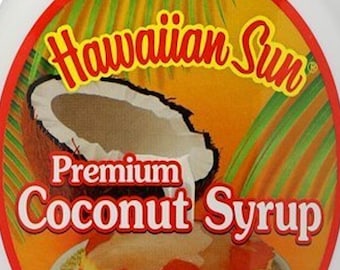 DIRECT FROM HAWAII! - Coconut Syrup - Breakfast Local Foods - Pancakes, Waffles and more! Free Shipping