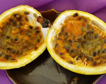 DIRECT FROM HAWAII - Passion Fruit Lilikoi Seeds - High Quality! Tropical Fruit